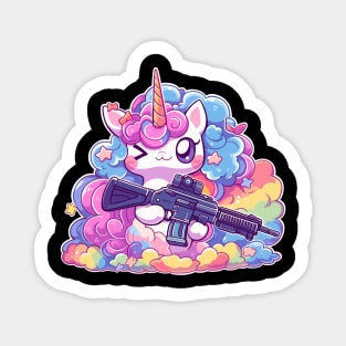 Cute and Armed Sticker